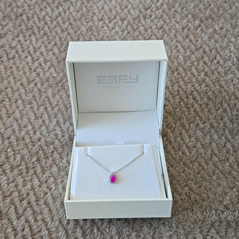 Effy Necklace with Rubby